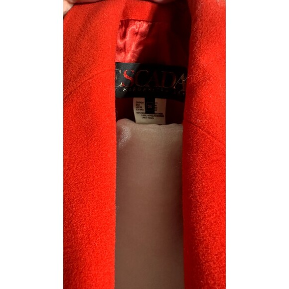 Escada Red Wool Blazer Sz. 36 - Picture 4 of 4